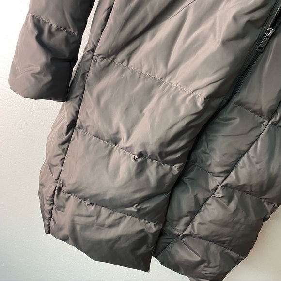 Cole Haan Puffer Coat M Signature Taffeta Down Quilted Oversize Hooded Front Zip - Picture 6 of 12